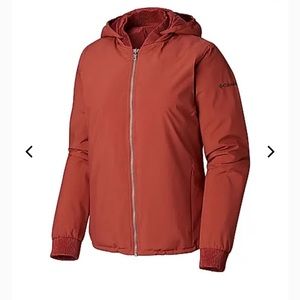 COLUMBIA WOMEN RED HILLSDALE SPRING REVERSIBLE JACKET